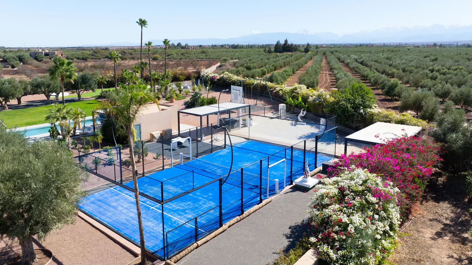 Court de padel RC10 Panoramic aux Olivades Marrakech