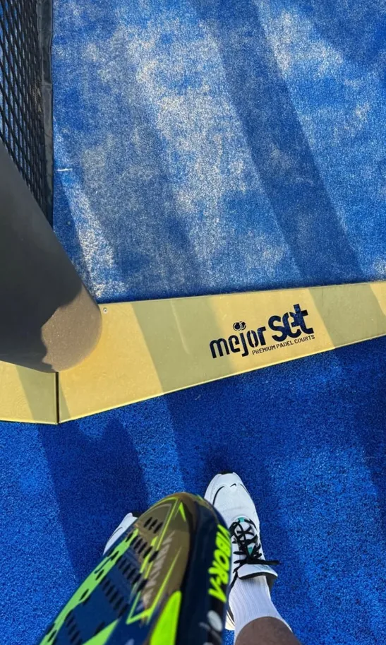 Accompagnement PadelSet sur un chantier de terrain de padel
