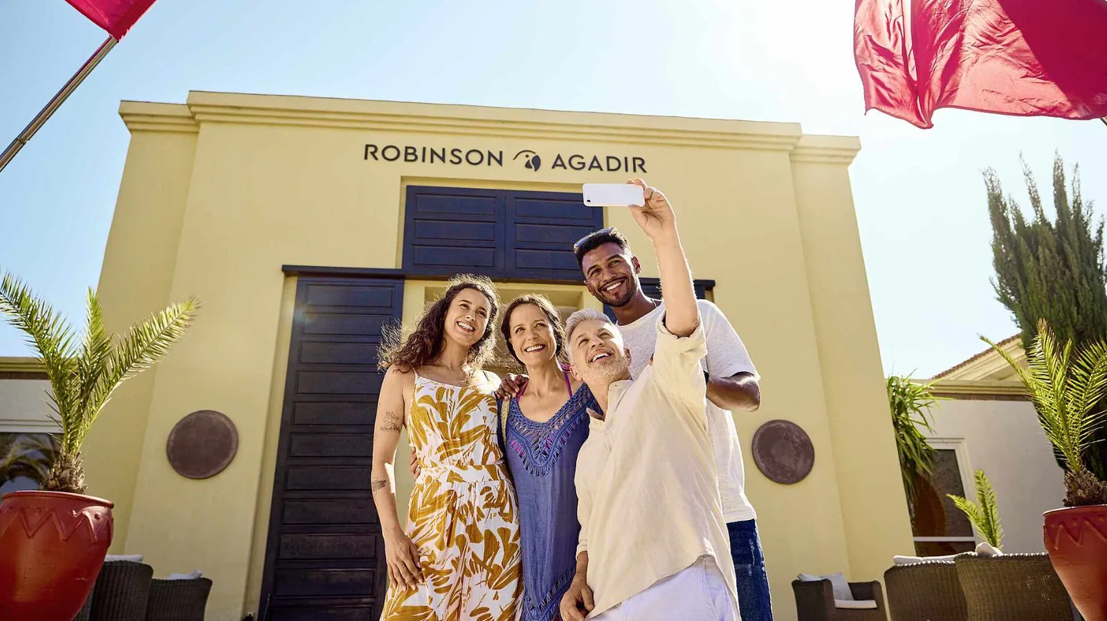 Terrains de padel au Robinson Club Agadir