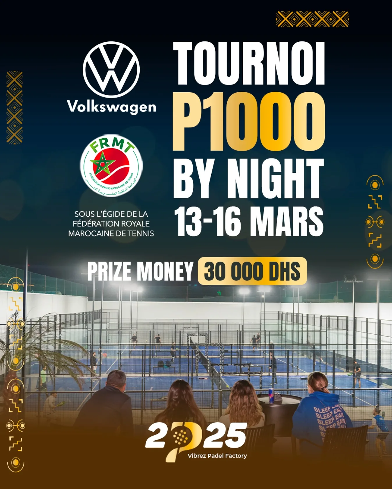 Tournoi de padel au Maroc