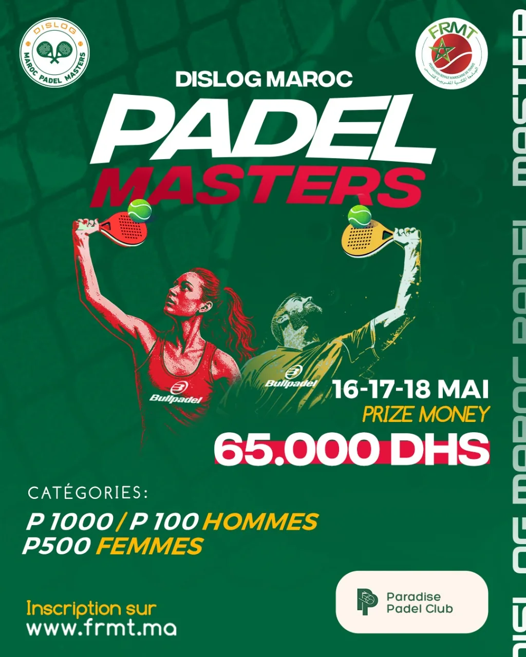 Tournoi de padel au Maroc